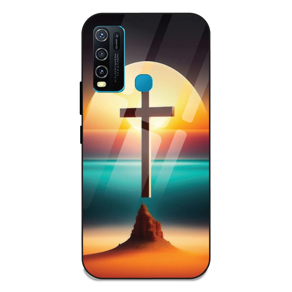 Jesus Christ - Glass Case For Vivo Y50