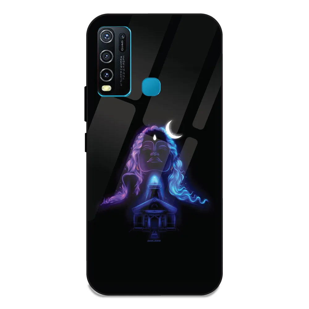 Mahadev - Glass Case For Vivo Y50