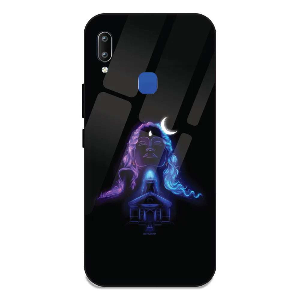 Mahadev - Glass Case For Vivo Y91