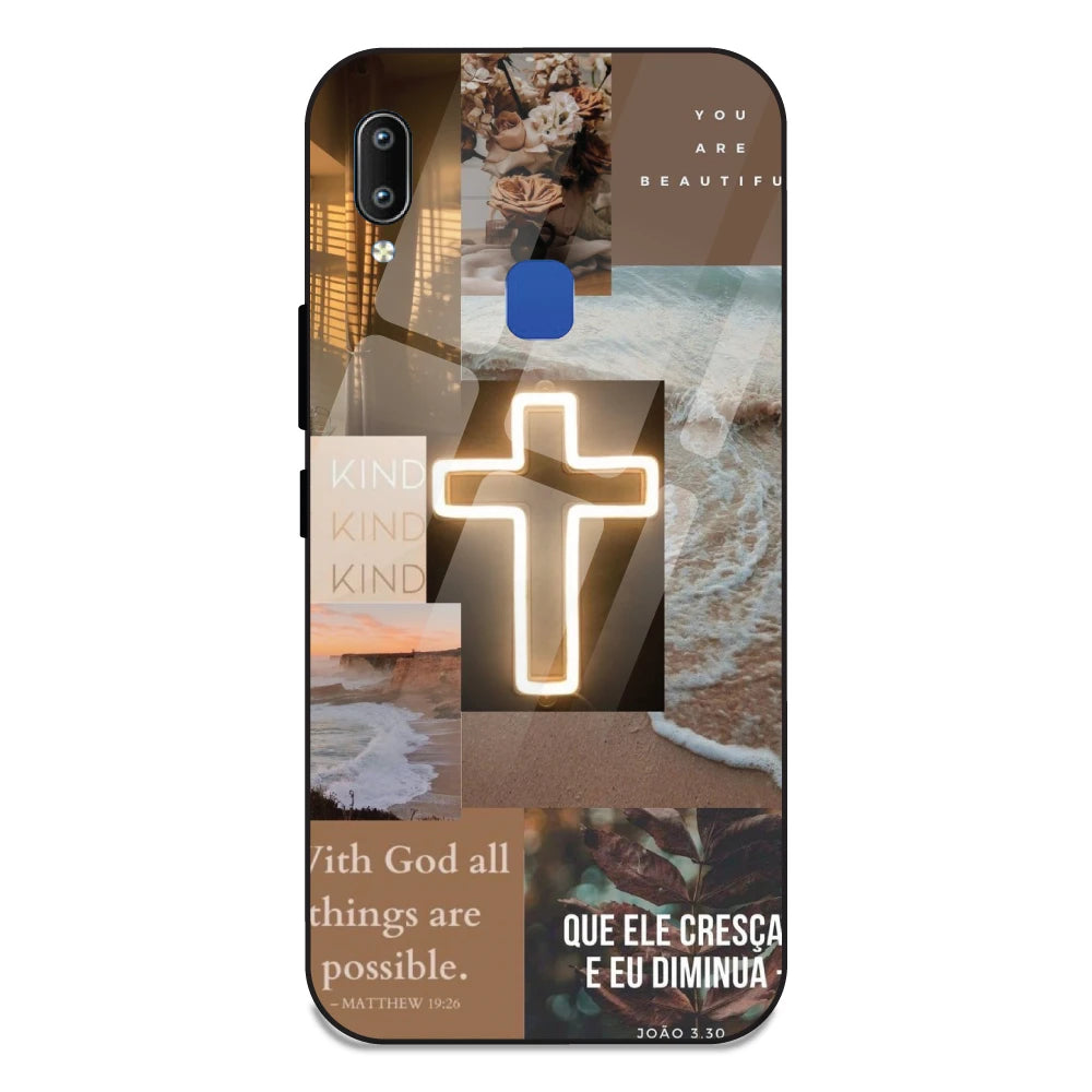 Jesus Son of God - Glass Case For Vivo Y93