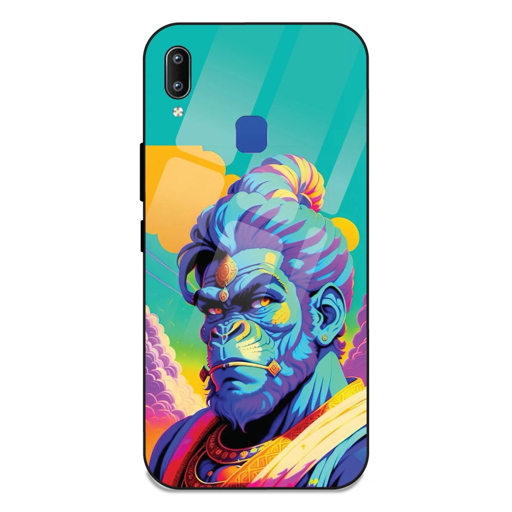 Lord Hanuman - Glass Case For Vivo Y93