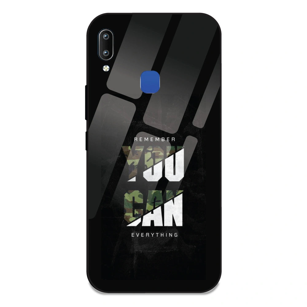 You Can Do Everything - Glass Case For Vivo Y93