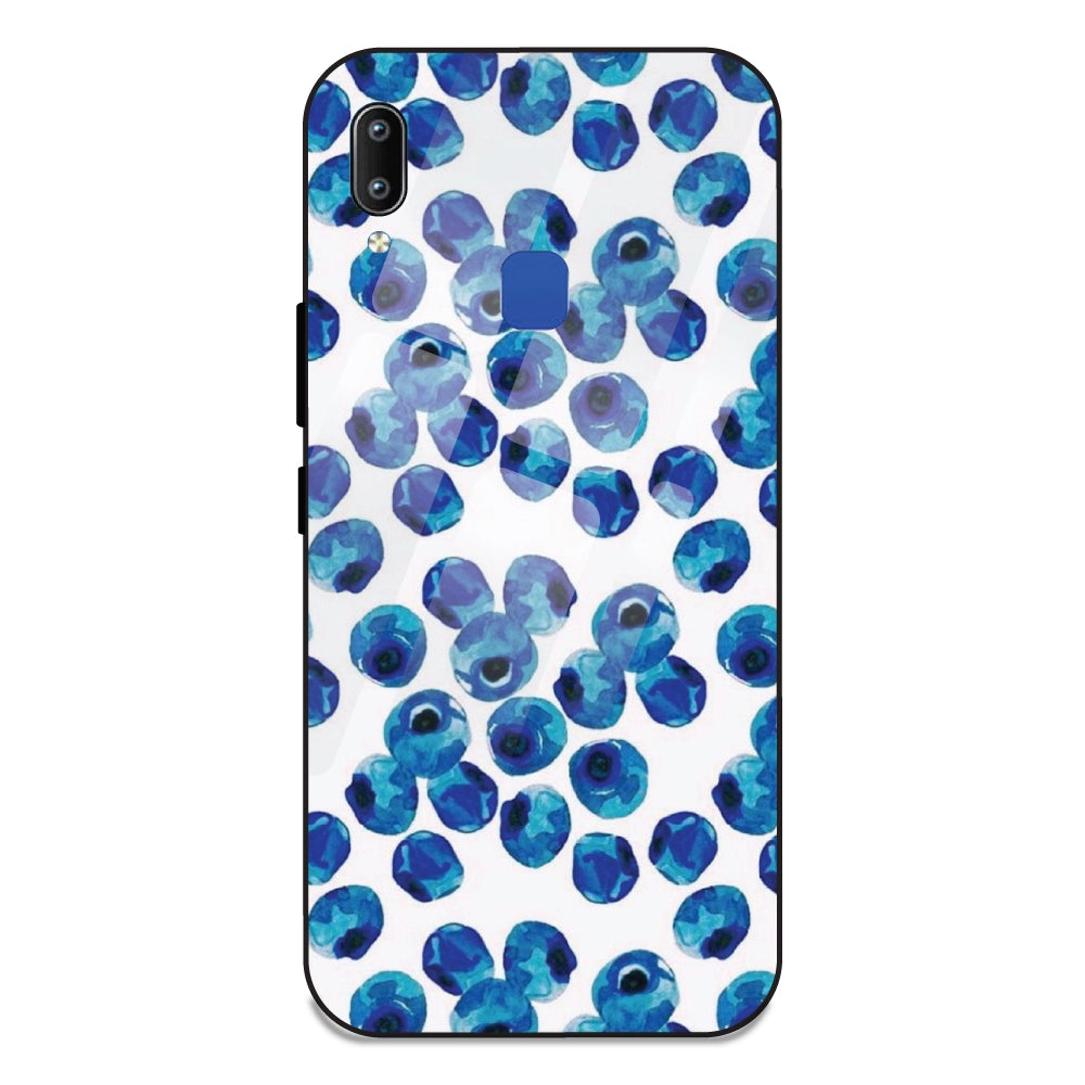 Blueberries - Glass Case For Vivo Y95