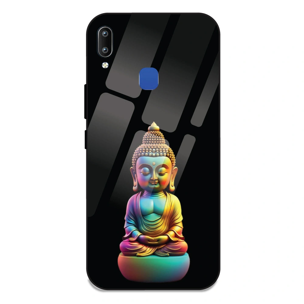 Gautam Buddha - Glass Case For Vivo Y95