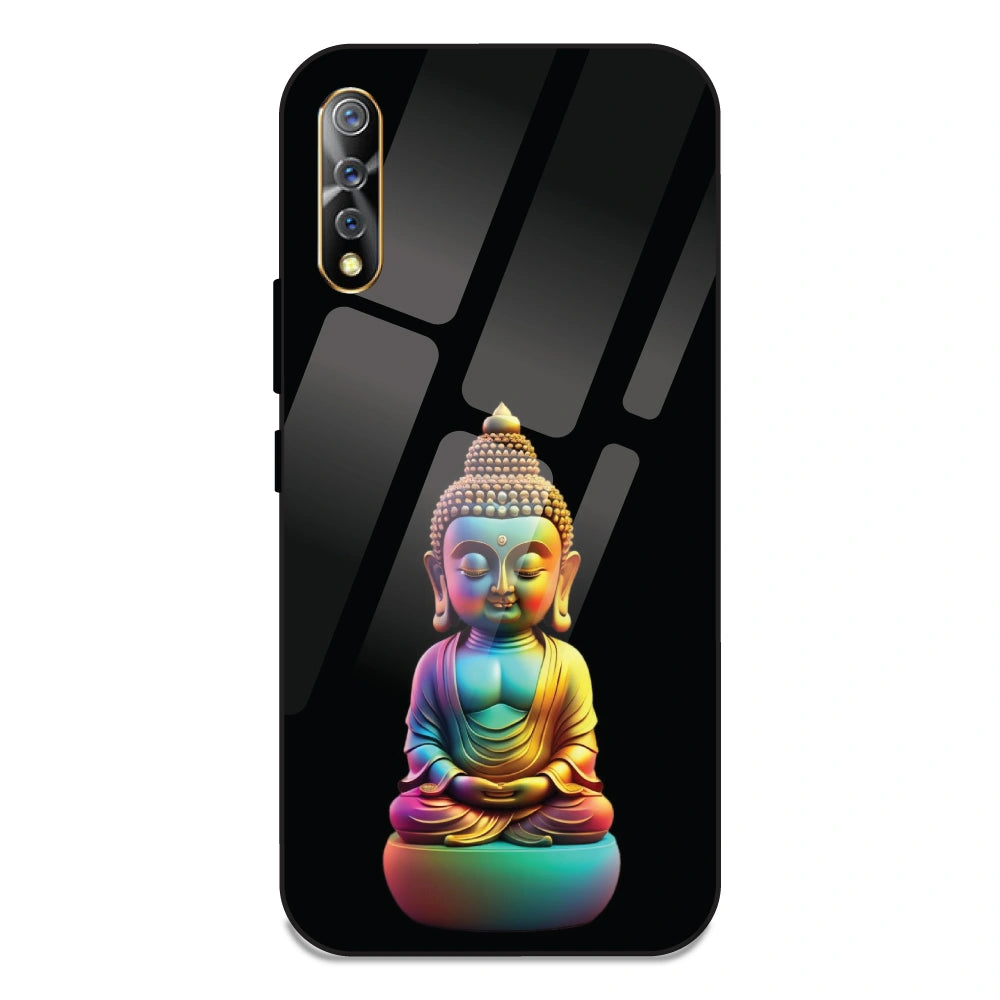 Gautam Buddha - Glass Case For Vivo Z1X