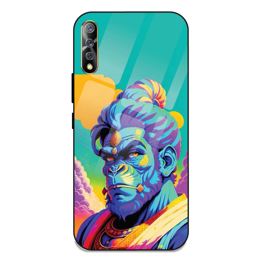 Lord Hanuman - Glass Case For Vivo Z1X