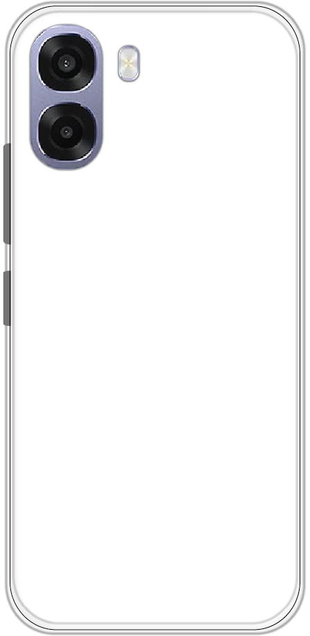 Oppo A6X back cover mockup - customisable soft silicone case