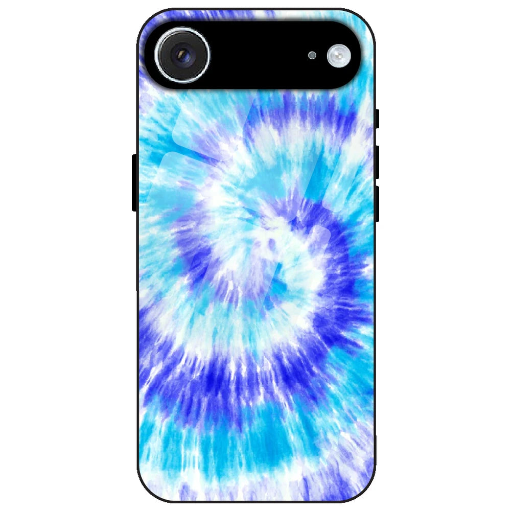 Aqua Tie Dye - Glass Case for Apple iPhone Air