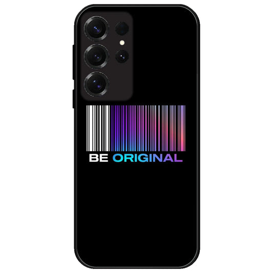 Be Original - Glossy Metal Silicone Case for Samsung Galaxy S25 Ultra