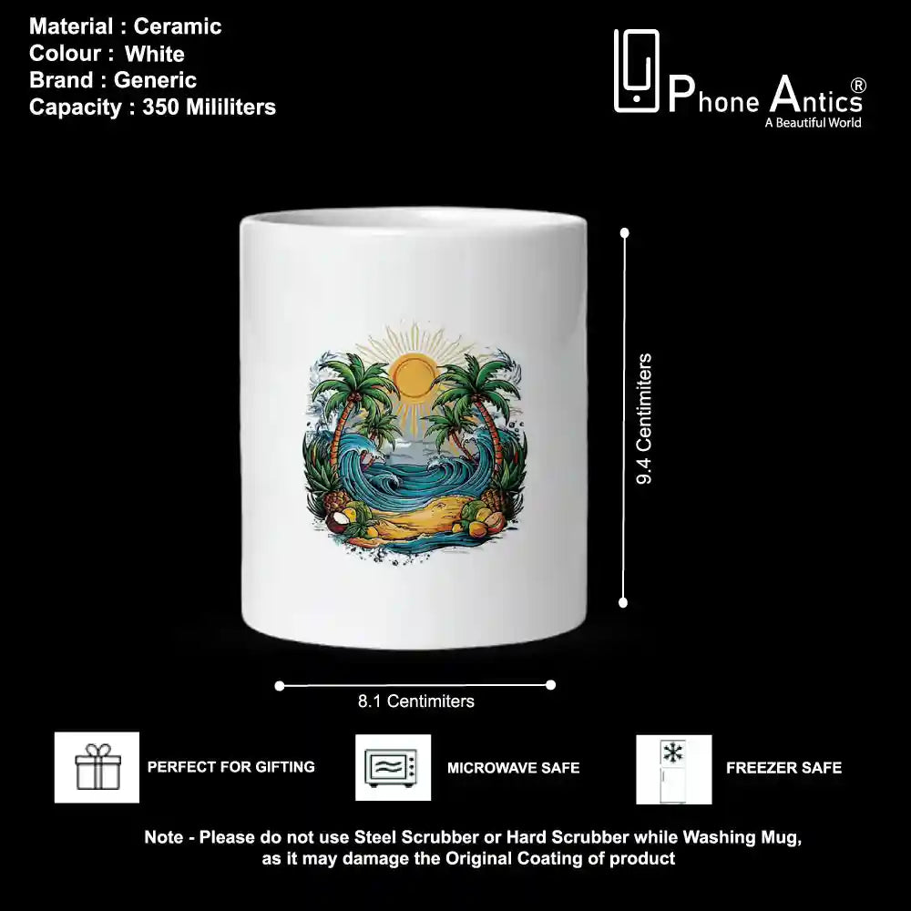 Island - Mug Infographic