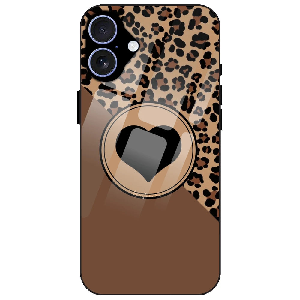 Black Heart - Glass Case for Apple iPhone 17