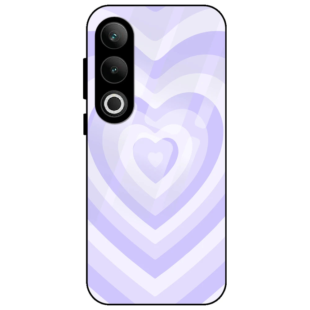 Blue Hearts - Glass Case for OnePlus Nord CE 4