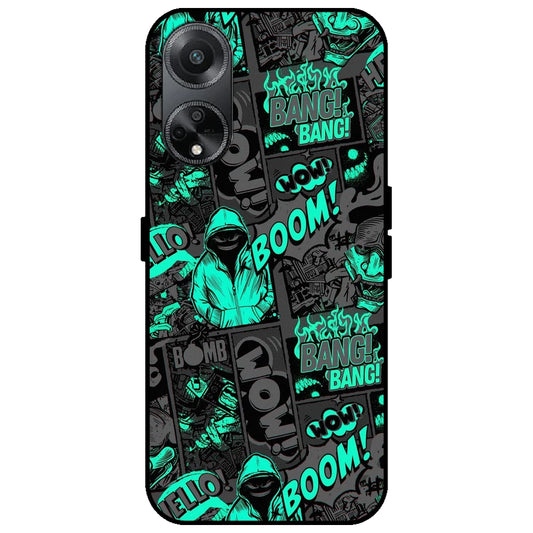 Boom - Glossy Metal Silicone Case for Oppo F23 5G