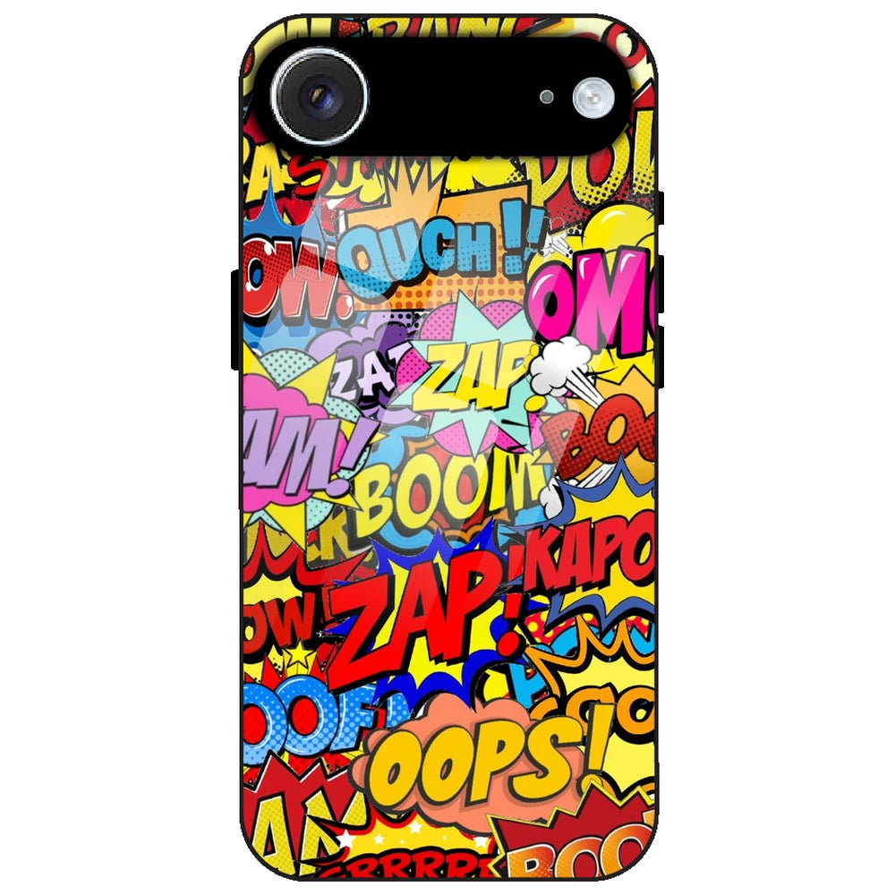 Comic Pop Art - Glass Case for Apple iPhone Air