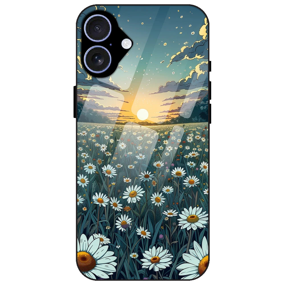 Daisy Sunset - Glass Case for Apple iPhone 17