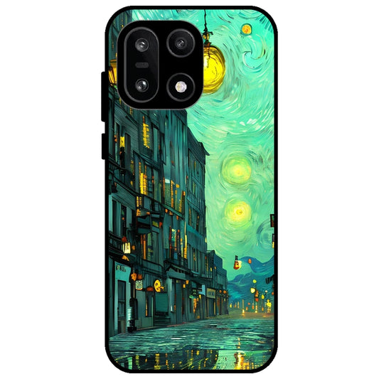European Art - Glossy Metal Silicone Case for OnePlus 15