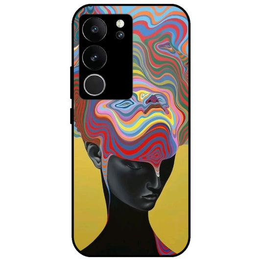 Explosion - Glossy Metal Silicone Case for Vivo V29 5G