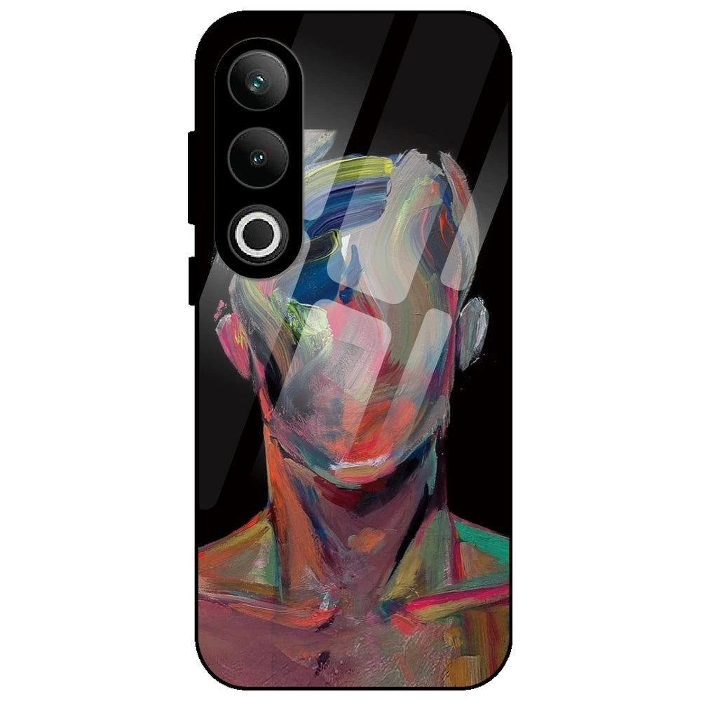 Face Oil Painting - Glass Case for OnePlus Nord CE 4