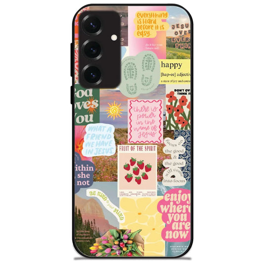 Fruit Of The Spirit - Glossy Metal Silicone Case for Samsung Galaxy S25 Plus