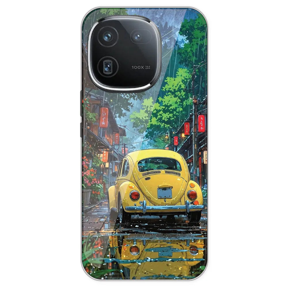 Yellow Bettle - Printed Silicone Case For IQOO 12