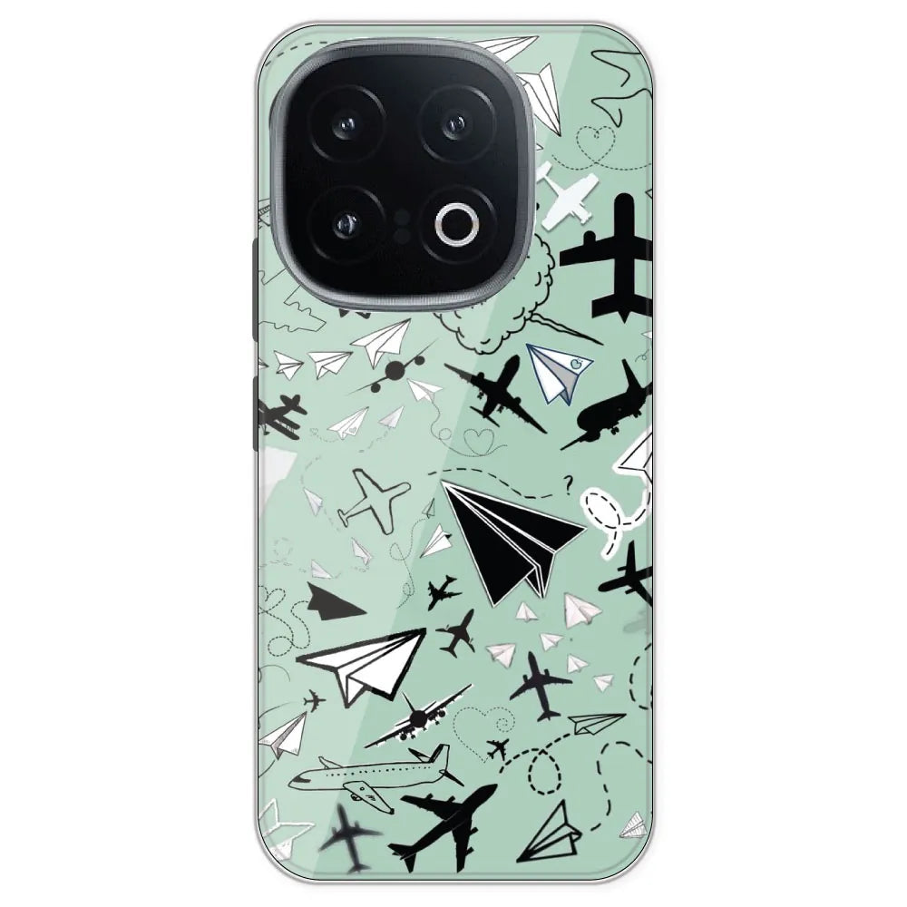 Planes - Printed Silicone Case For IQOO 13