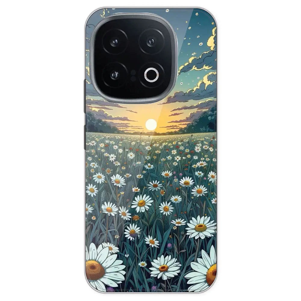 Daisy Sunset - Printed Silicone Case For IQOO 13