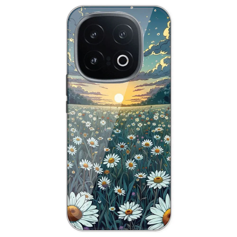 Daisy Sunset - Printed Silicone Case For IQOO 13