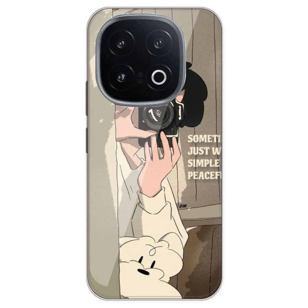 Book Collage - Printed Silicone Case For IQOO 13