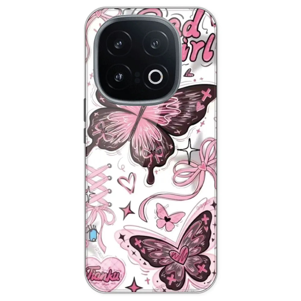 Bad Girl Butterfly - Printed Silicone Case For IQOO 13
