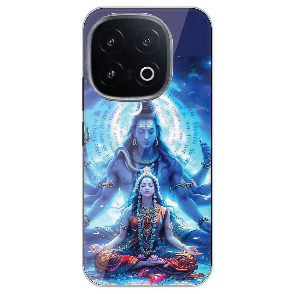 Shiv Parvati - Printed Silicone Case For IQOO 13