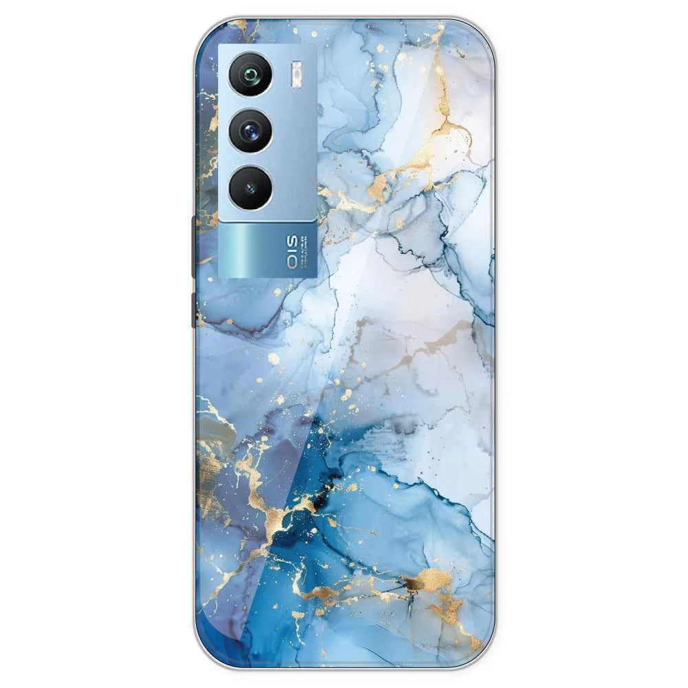 Blue Marble - Printed Silicone Case For IQOO 9T