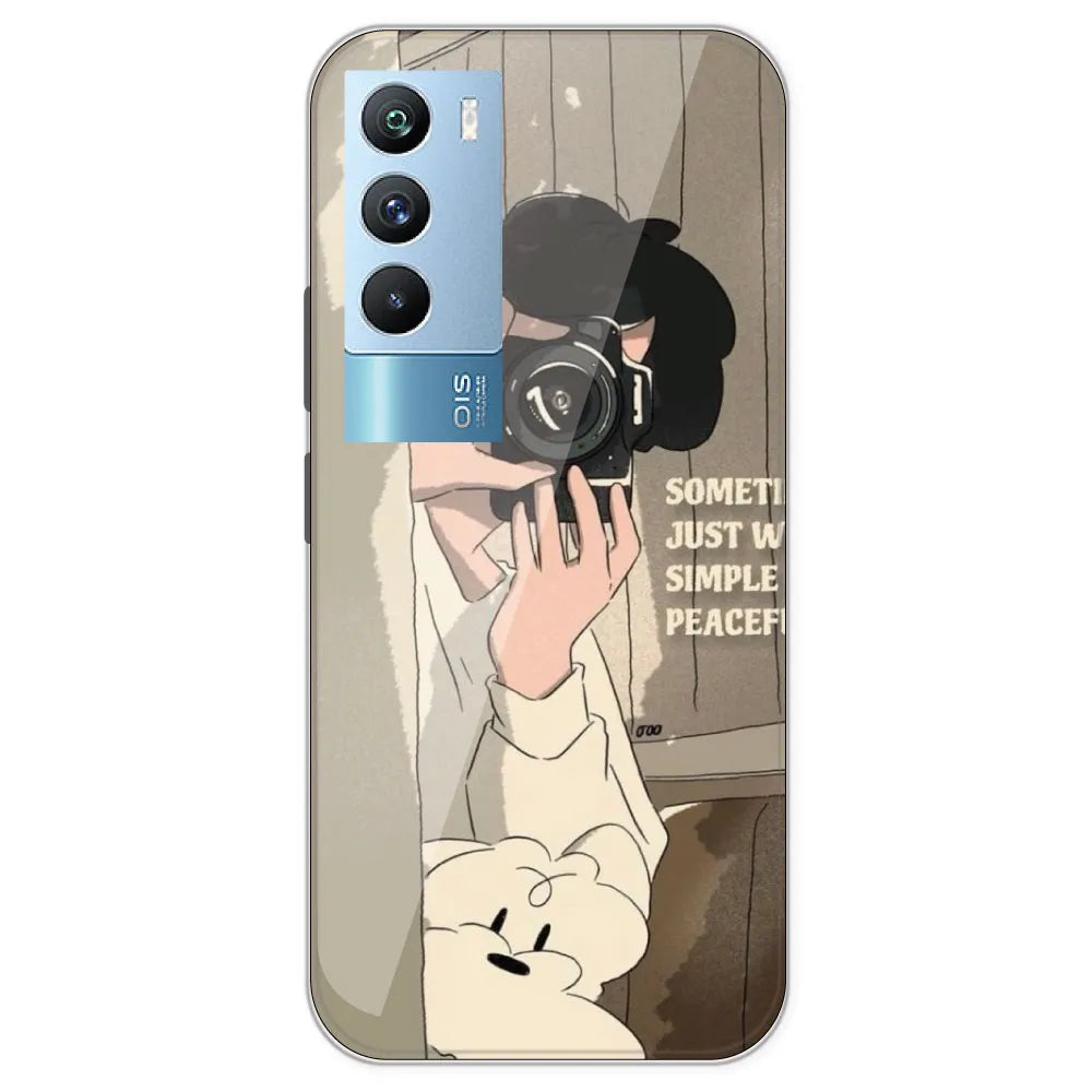 Book Collage - Printed Silicone Case For IQOO 9T
