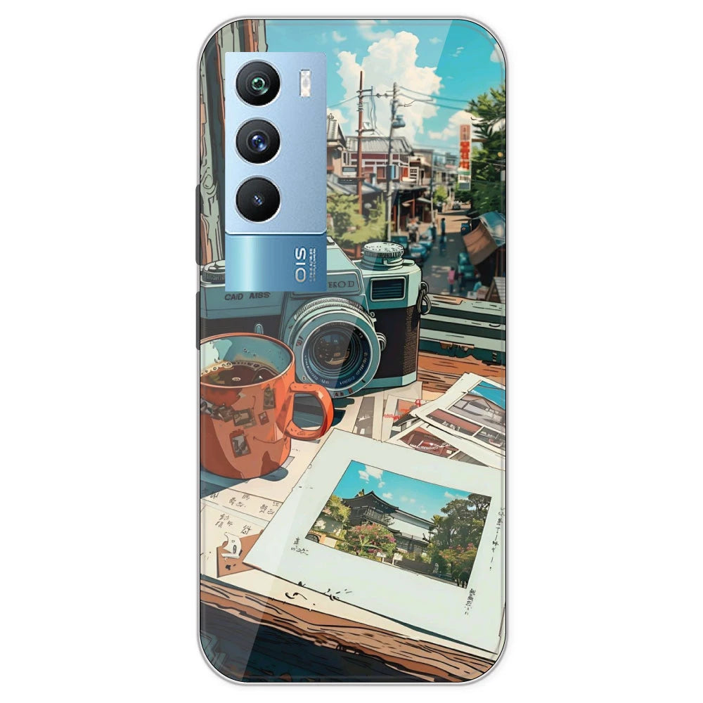Vintage Camera - Printed Silicone Case For IQOO 9T
