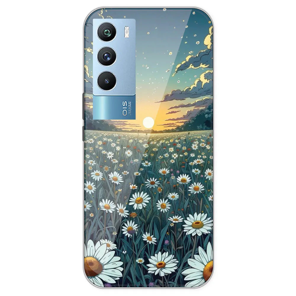 Daisy Sunset - Printed Silicone Case For IQOO 9T