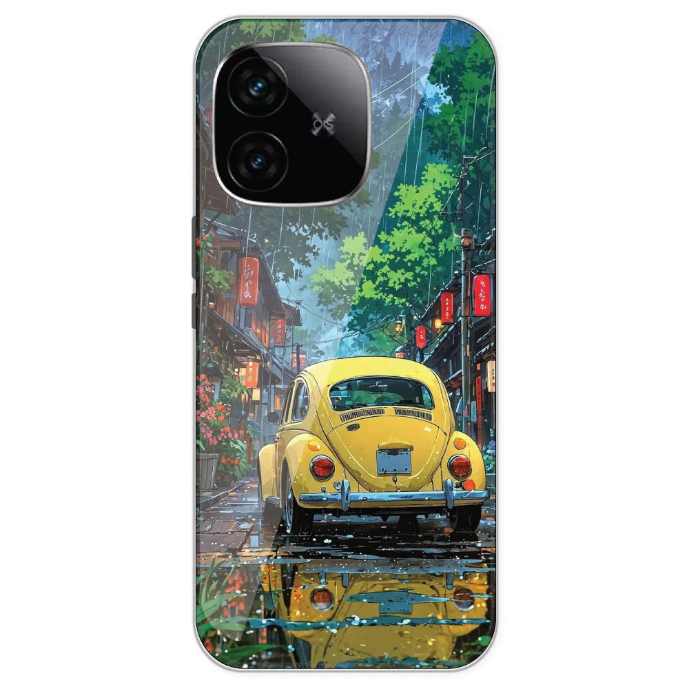 Yellow Bettle - Printed Silicone Case For IQOO Neo 10R