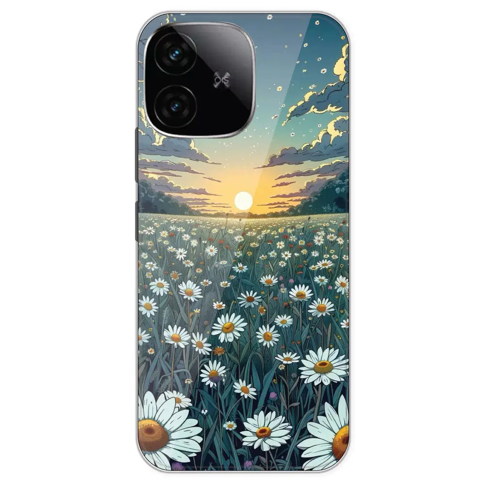 Daisy Sunset - Printed Silicone Case For IQOO Neo 10R