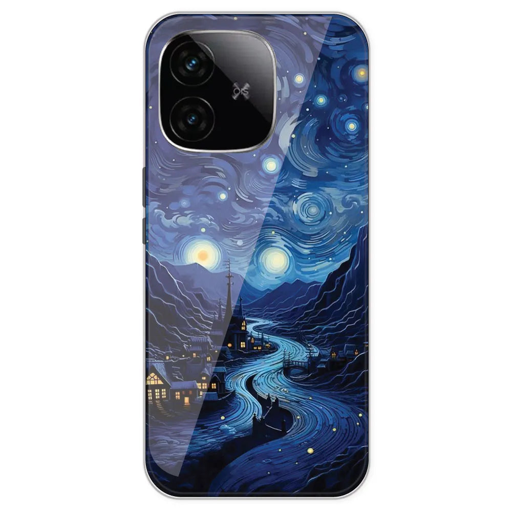 The Starry Night - Printed Silicone Case For IQOO Neo 10R