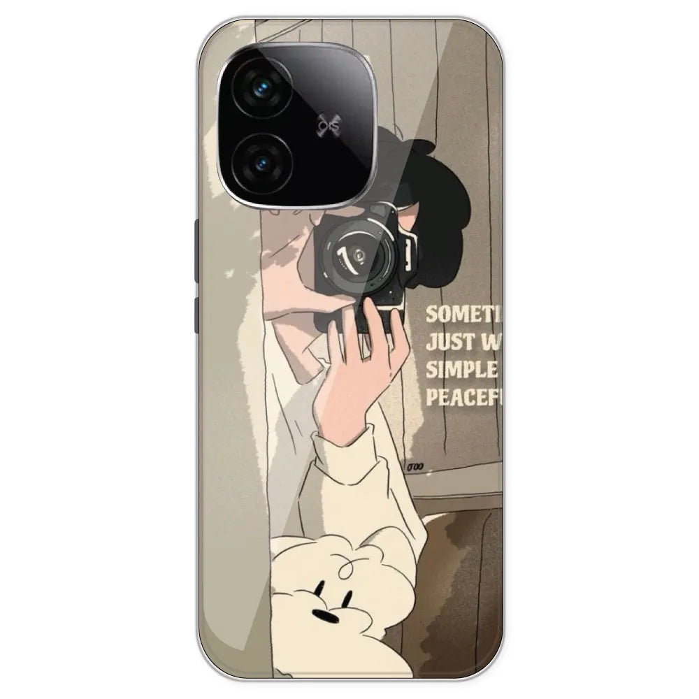Photographer - Printed Silicone Case For IQOO Neo 10R