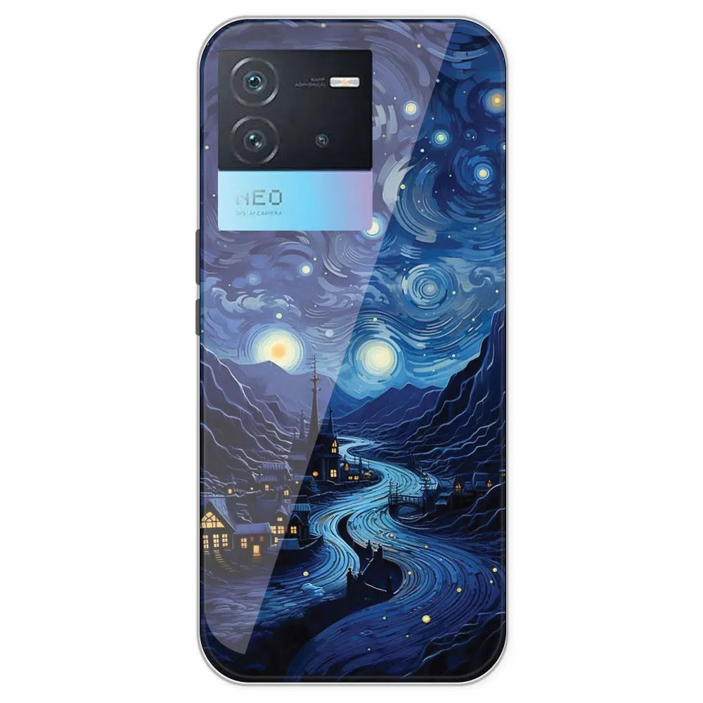 The Starry Night - Printed Silicone Case For IQOO Neo 6