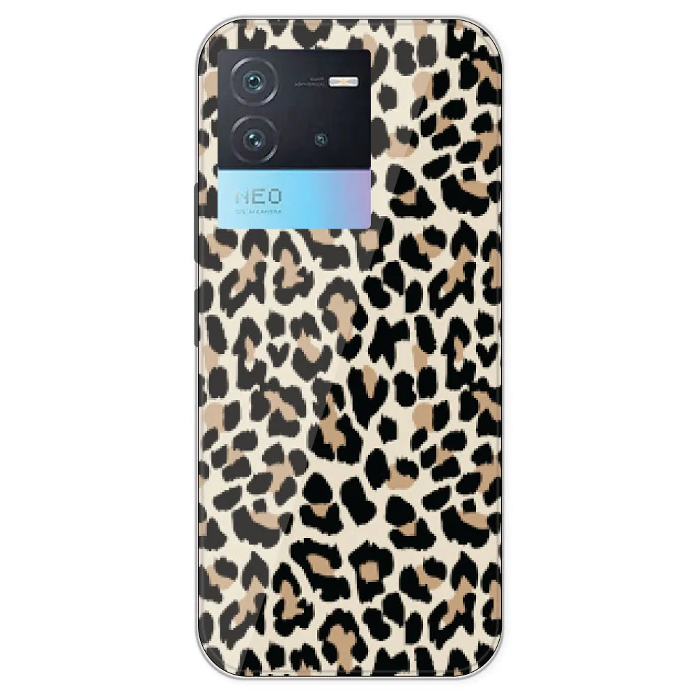 Leopard Print - Printed Silicone Case For IQOO Neo 6
