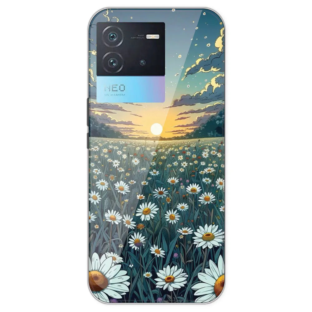 Daisy Sunset - Printed Silicone Case For IQOO Neo 6