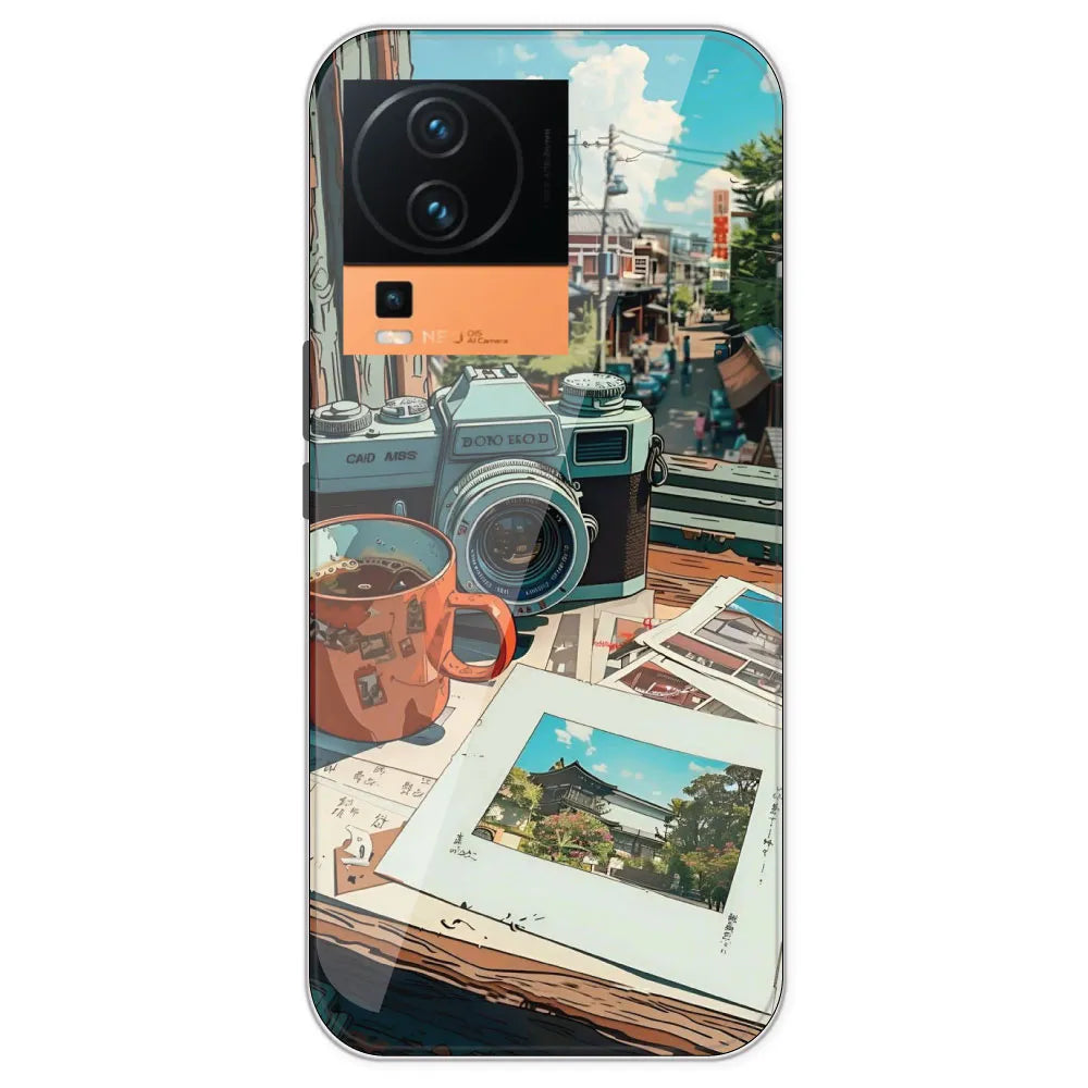 Vintage Camera - Printed Silicone Case For IQOO Neo 7 Pro