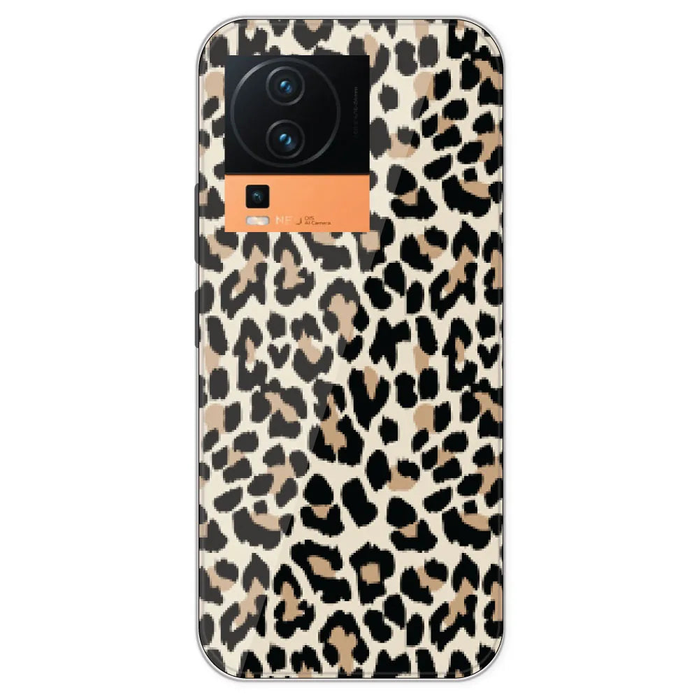 Leopard Print - Printed Silicone Case For IQOO Neo 7 Pro