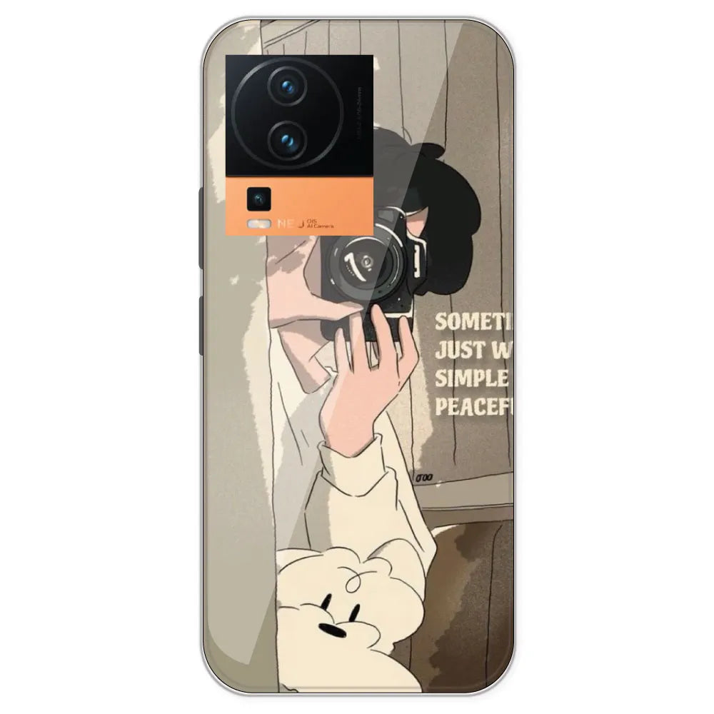 Book Collage - Printed Silicone Case For IQOO Neo 7 Pro