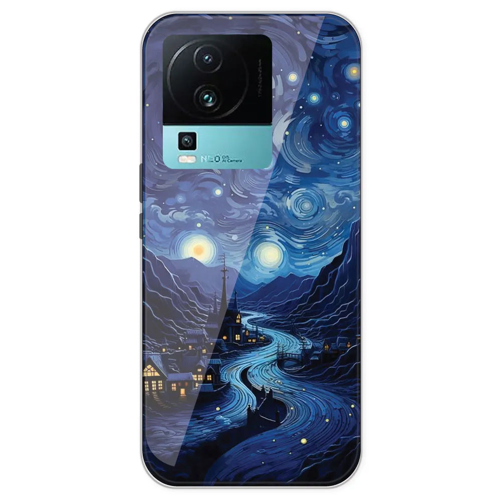 The Starry Night - Printed Silicone Case For IQOO Neo 7