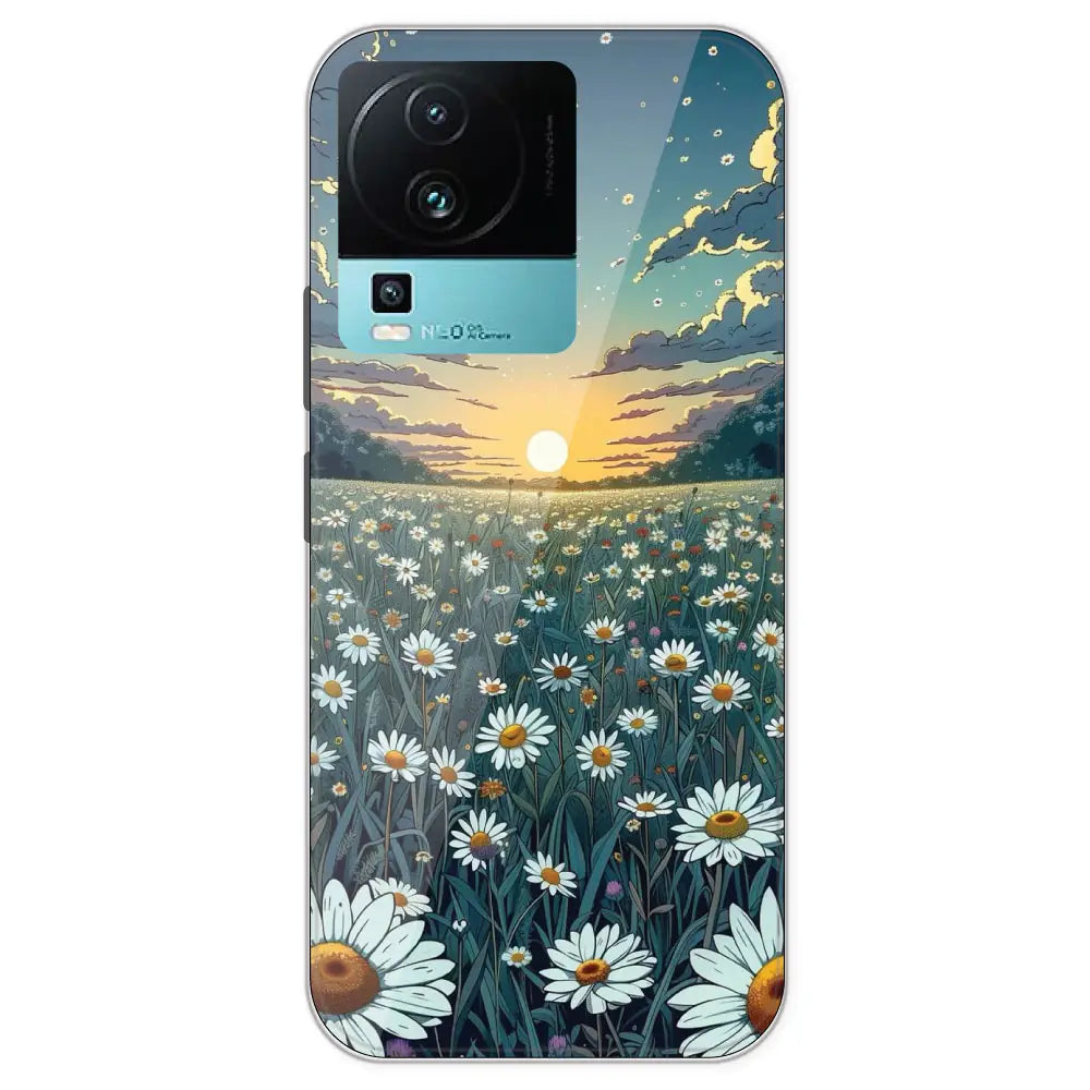 Daisy Sunset - Printed Silicone Case For IQOO Neo 7