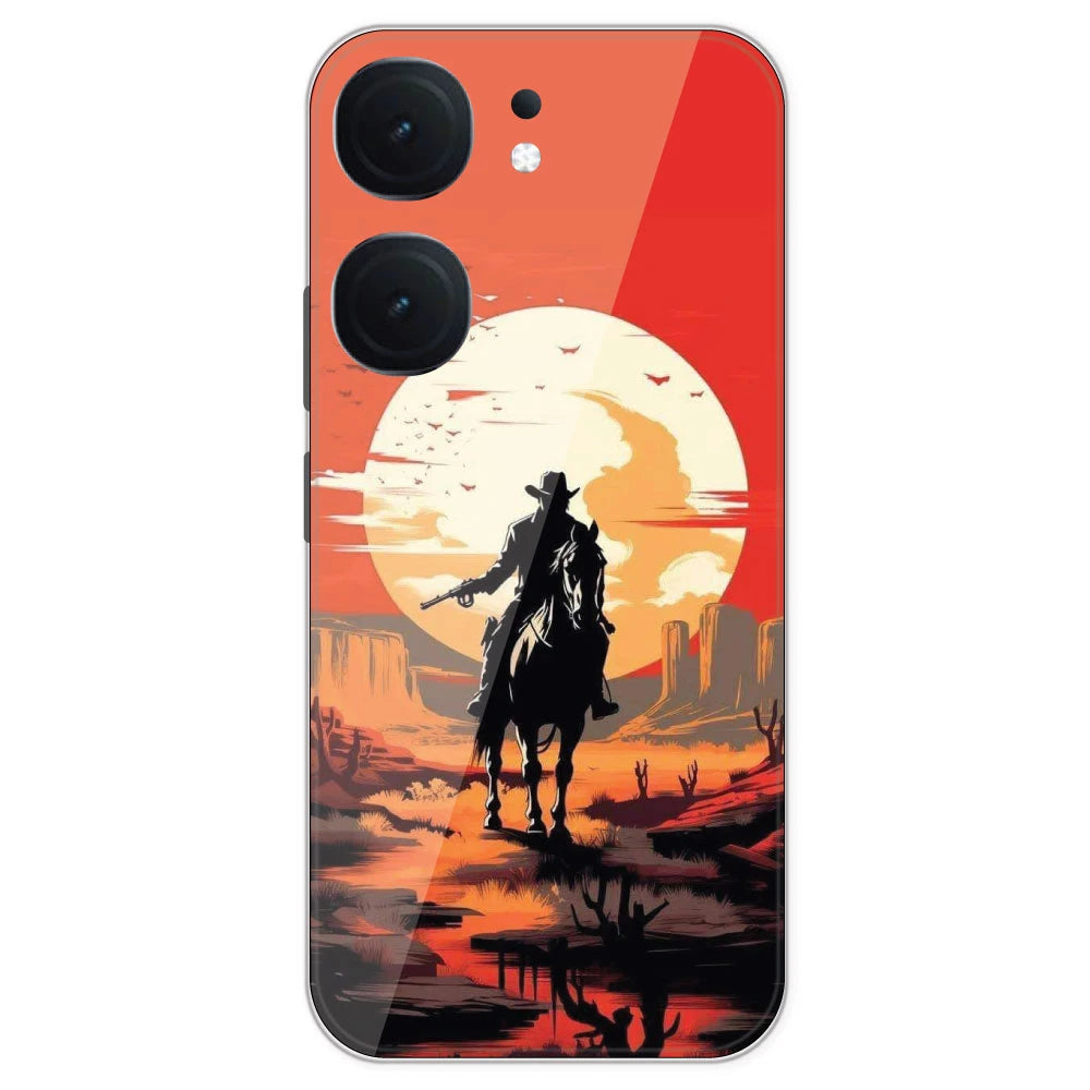 Cowboy - Printed Silicone Case For IQOO Neo 9 Pro
