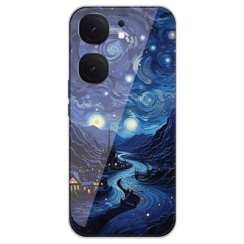 The Starry Night - Printed Silicone Case For IQOO Neo 9 Pro