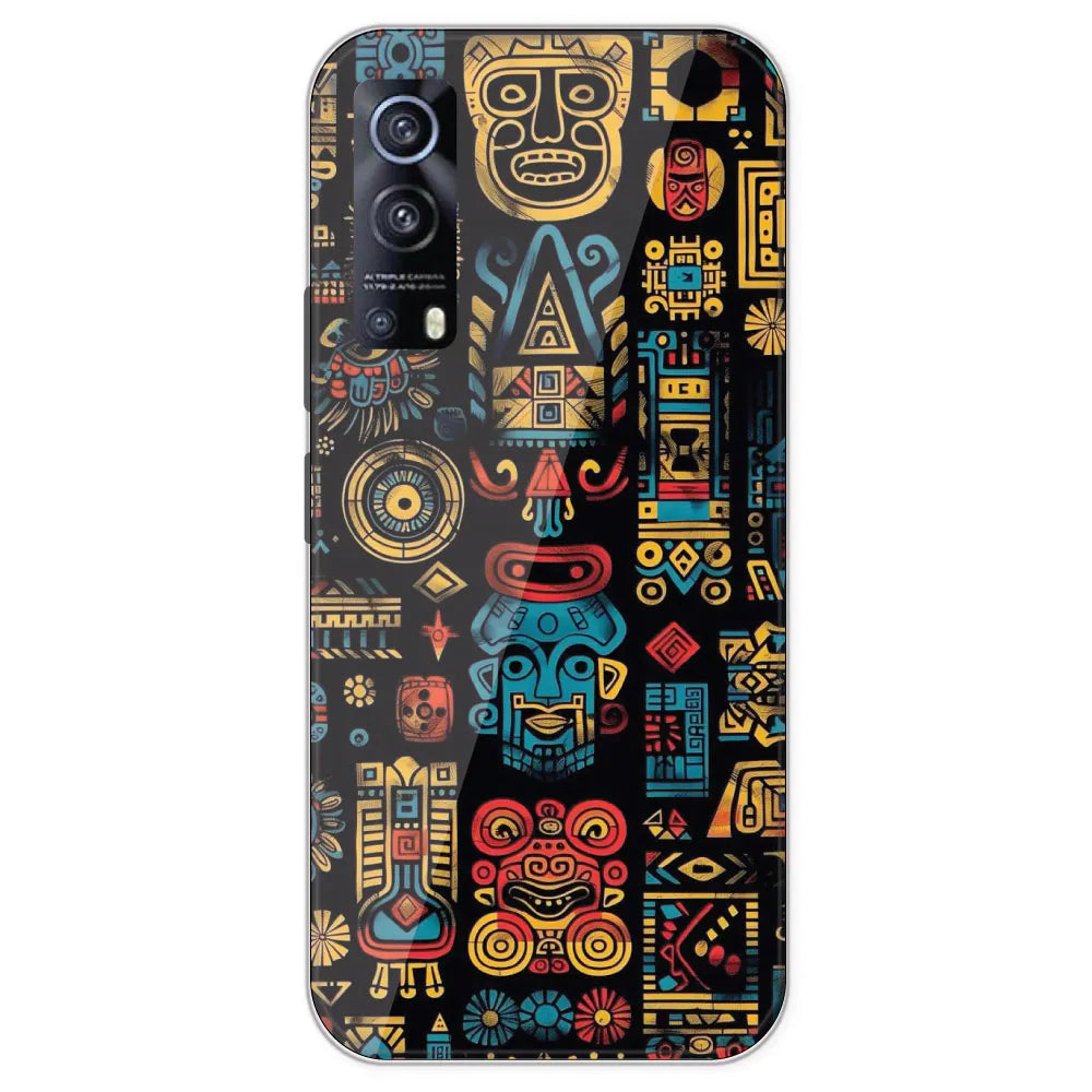 Modern Art - Printed Silicone Case For IQOO Z3