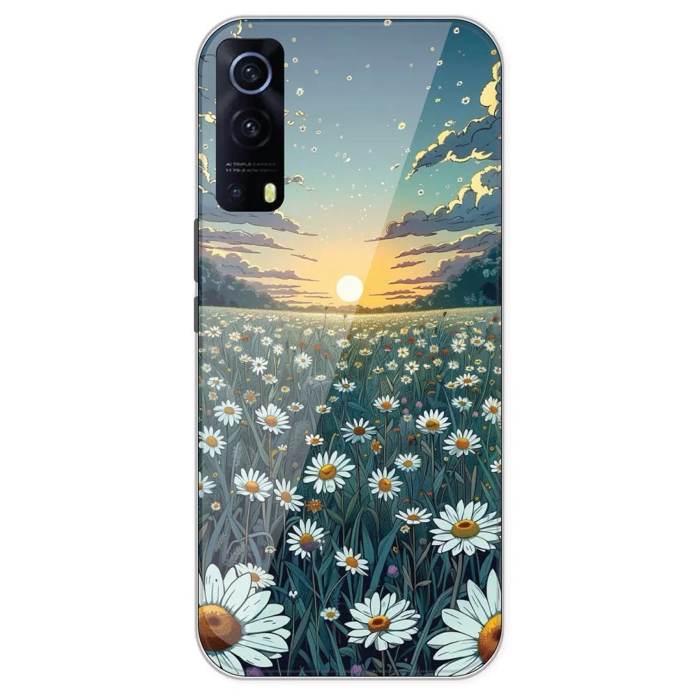 Daisy Sunset - Printed Silicone Case For IQOO Z3